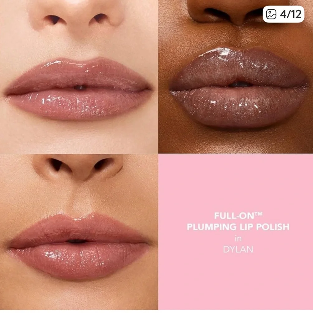 New! Buxom Dylan Plumping Lip Polish - Soft Pink